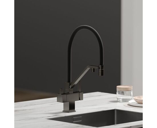 Смеситель для кухни Sancos Loro вороненая сталь SC4007GG_, изображение 3
