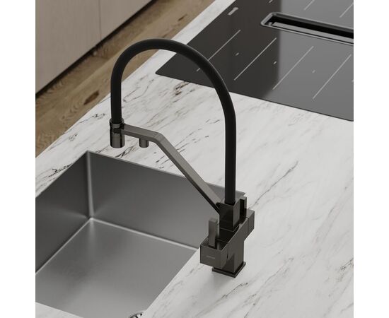 Смеситель для кухни Sancos Loro вороненая сталь SC4007GG_, изображение 11