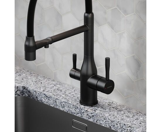 Смеситель для кухни Sancos Garda матовый черный SC4009MB_, изображение 23