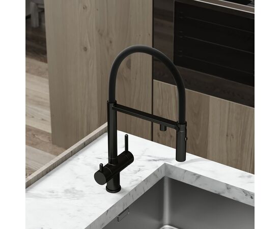 Смеситель для кухни Sancos Imola матовый черный SC4010MB_, изображение 7