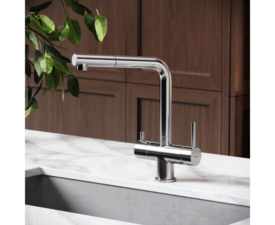 Смеситель для кухни Sancos Spin брашированный никель SC4015BN_, изображение 7