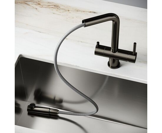 Смеситель для кухни Sancos Spin вороненая сталь SC4015GG_, изображение 23