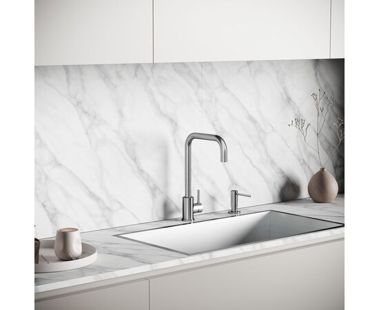 Смеситель для кухни Sancos Stainless с поворотным Г изливом SC12002SS_, изображение 9