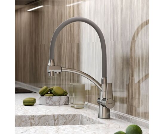 Смеситель для кухни Sancos Eri брашированный никель SC4001BN_, изображение 21