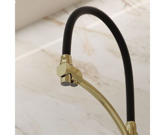 Смеситель для кухни Sancos Eri полированное золото PVD покрытие SC4001ZG_, изображение 5