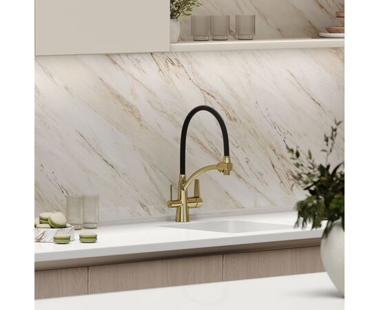 Смеситель для кухни Sancos Eri полированное золото PVD покрытие SC4001ZG_, изображение 8