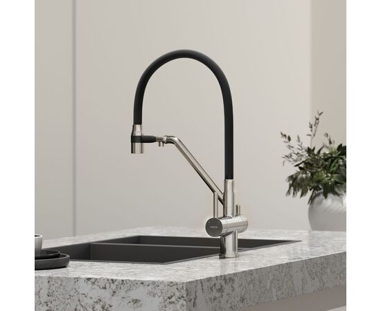 Смеситель для кухни Sancos Dora брашированный никель SC4003BN_, изображение 5