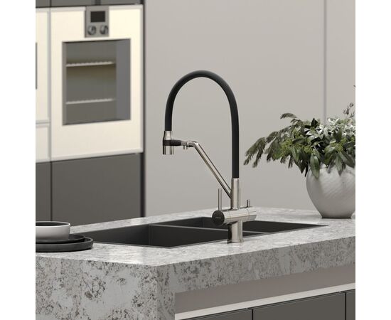 Смеситель для кухни Sancos Dora брашированный никель SC4003BN_, изображение 8