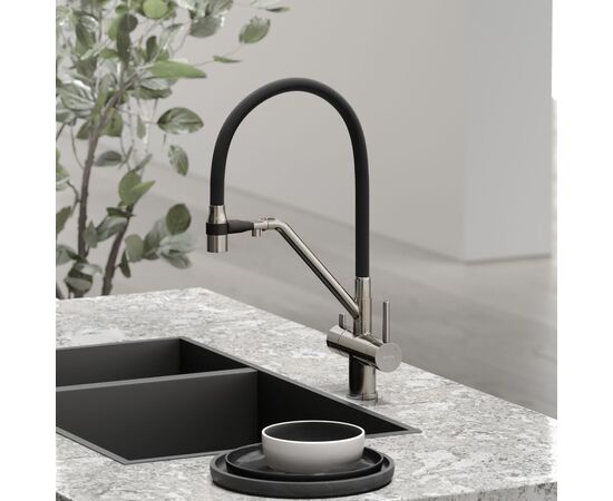 Смеситель для кухни Sancos Dora брашированный никель SC4003BN_, изображение 12
