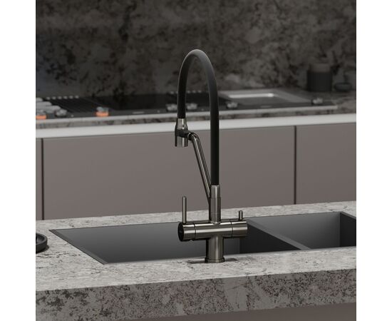 Смеситель для кухни Sancos Dora вороненая сталь SC4003GG_, изображение 16