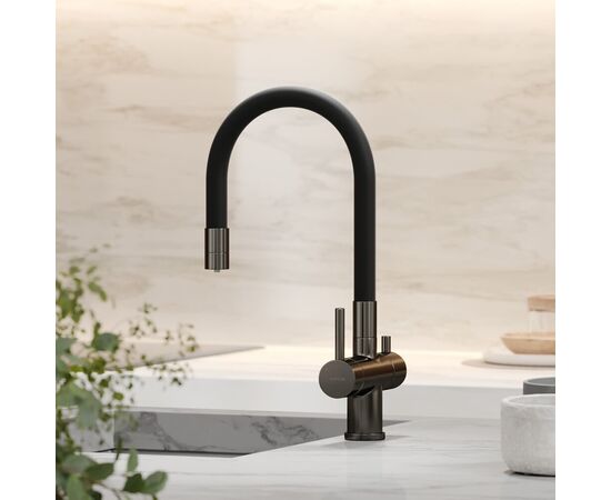 Смеситель для кухни Sancos Lucia вороненая сталь SC4004GG_, изображение 13