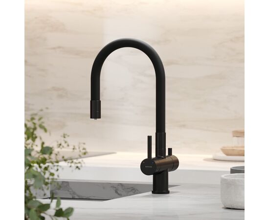 Смеситель для кухни Sancos Lucia матовый черный SC4004MB_, изображение 13