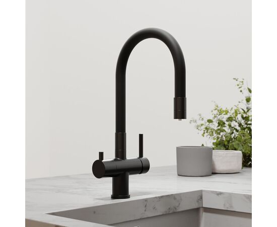 Смеситель для кухни Sancos Lucia матовый черный SC4004MB_, изображение 24