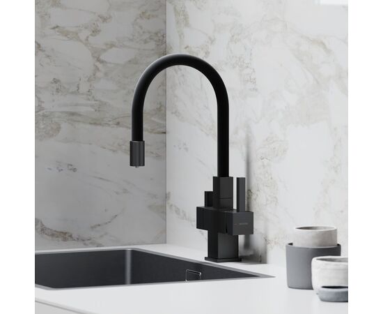 Смеситель для кухни Sancos Arno матовый черный SC4005MB_, изображение 12