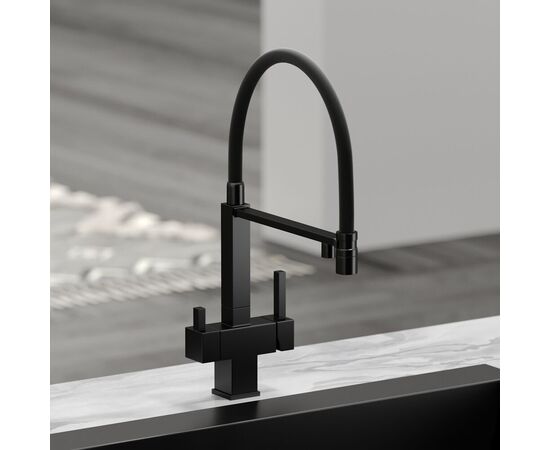 Смеситель для кухни Sancos Moro матовый черный SC4006MB_, изображение 4