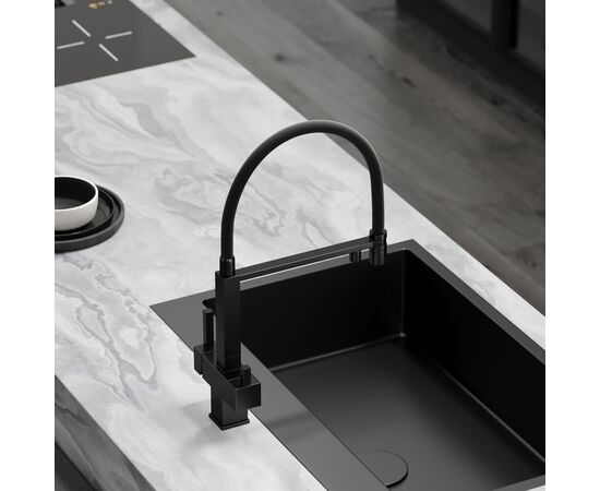 Смеситель для кухни Sancos Moro матовый черный SC4006MB_, изображение 13