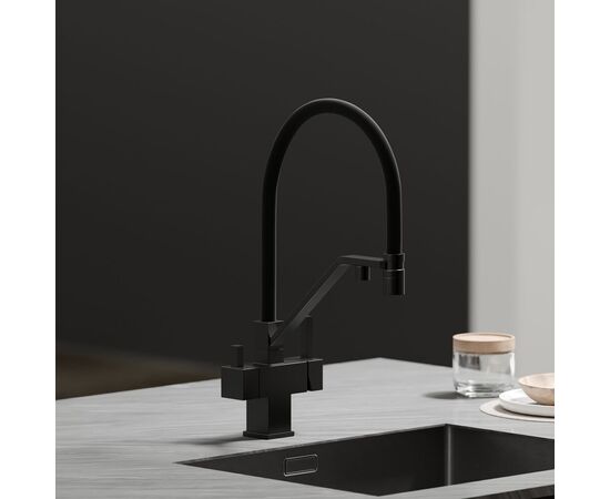 Смеситель для кухни Sancos Loro матовый черный SC4007MB_, изображение 5