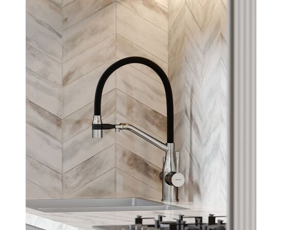 Смеситель для кухни Sancos Orta брашированный никель SC4008BN_, изображение 13