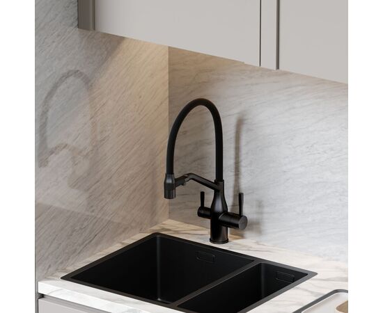 Смеситель для кухни Sancos Orta матовый черный SC4008MB_, изображение 12