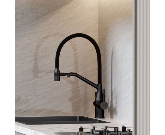 Смеситель для кухни Sancos Orta матовый черный SC4008MB_, изображение 17