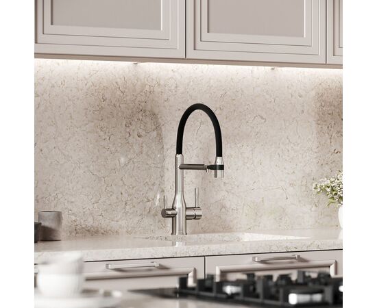 Смеситель для кухни Sancos Garda брашированный никель SC4009BN_, изображение 9