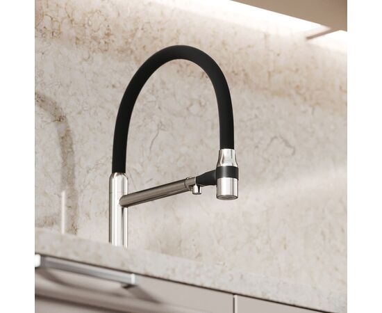 Смеситель для кухни Sancos Garda брашированный никель SC4009BN_, изображение 17