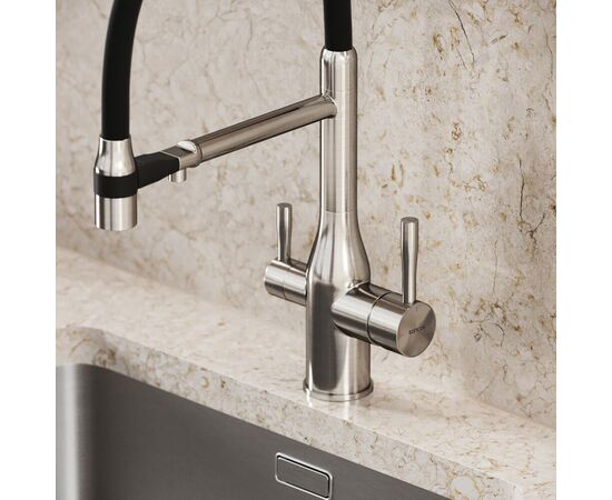 Смеситель для кухни Sancos Garda брашированный никель SC4009BN_, изображение 24
