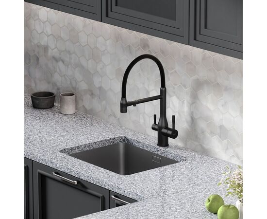 Смеситель для кухни Sancos Garda матовый черный SC4009MB_, изображение 5