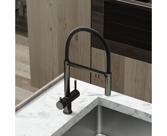 Смеситель для кухни Sancos Imola вороненая сталь SC4010GG_, изображение 21