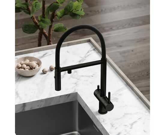 Смеситель для кухни Sancos Imola матовый черный SC4010MB_, изображение 12