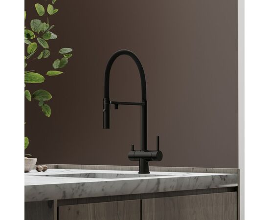 Смеситель для кухни Sancos Imola матовый черный SC4010MB_, изображение 16