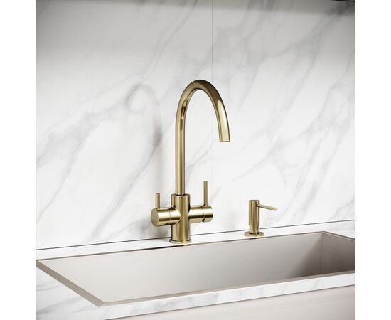 Смеситель для кухни Sancos Taper брашированное золото SC4012BG_, изображение 5