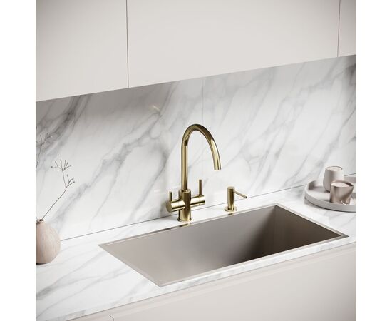 Смеситель для кухни Sancos Taper брашированное золото SC4012BG_, изображение 8