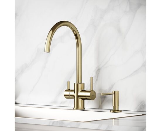 Смеситель для кухни Sancos Taper брашированное золото SC4012BG_, изображение 20