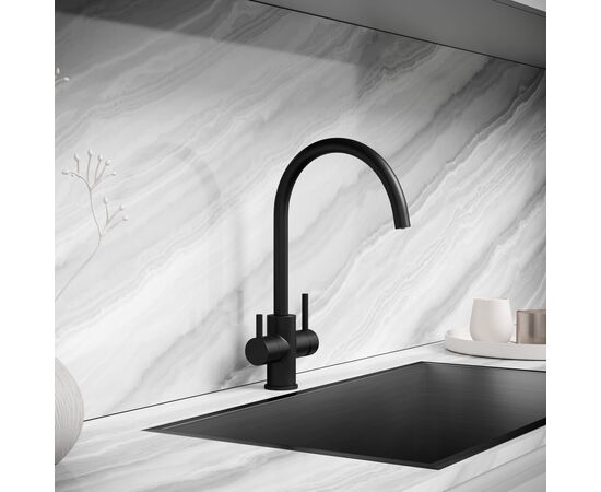 Смеситель для кухни Sancos Taper черный матовый SC4012MB_, изображение 5