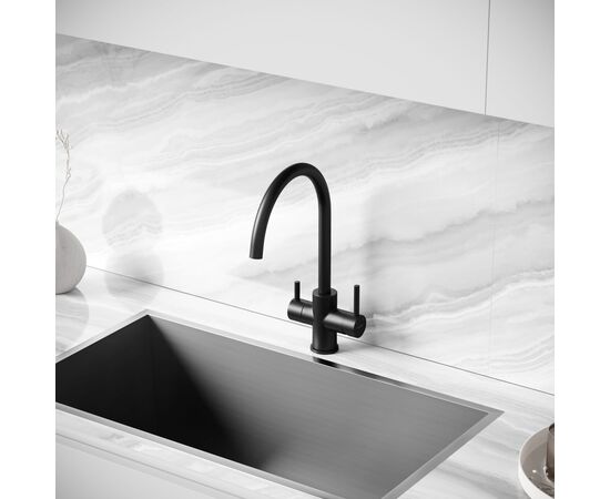 Смеситель для кухни Sancos Taper черный матовый SC4012MB_, изображение 17
