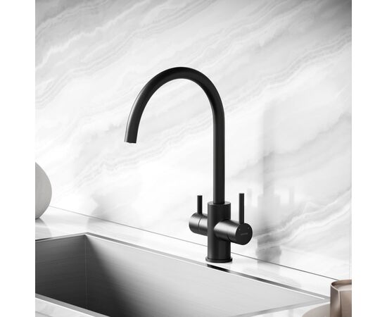Смеситель для кухни Sancos Taper черный матовый SC4012MB_, изображение 20