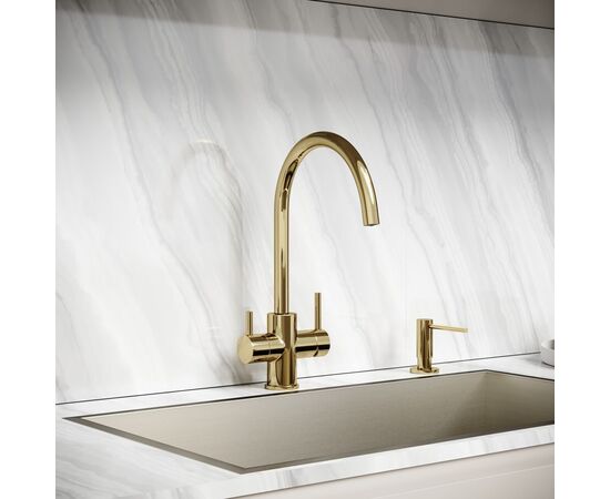 Смеситель для кухни Sancos Taper полированное золото SC4012ZG_, изображение 5