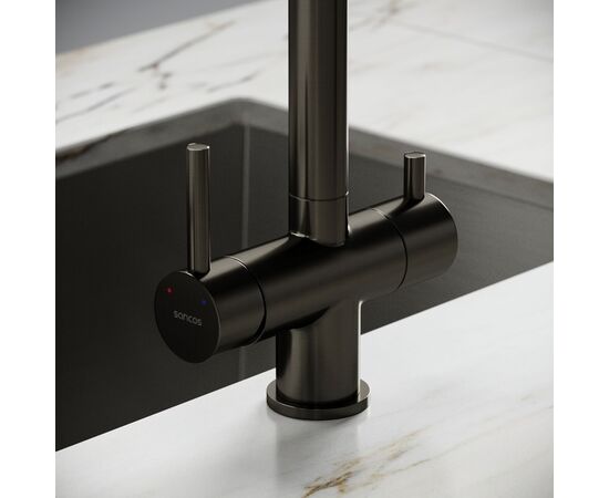 Смеситель для кухни Sancos Spin вороненая сталь SC4015GG_, изображение 17