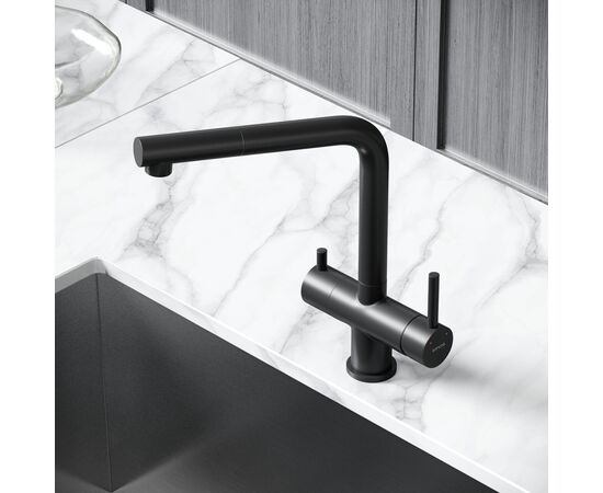 Смеситель для кухни Sancos Spin черный матовый SC4015MB_, изображение 29