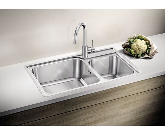 Смеситель для кухни Blanco Mida-S хром 521454 с выдвижной лейкой_, изображение 12