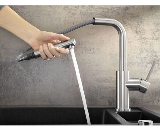 Смеситель для кухни Blanco Lanora-S нержавеющая сталь 523123_, изображение 9