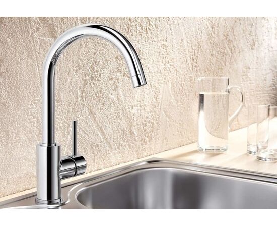 Смеситель для кухни Blanco MIDA хром 524201_, изображение 4
