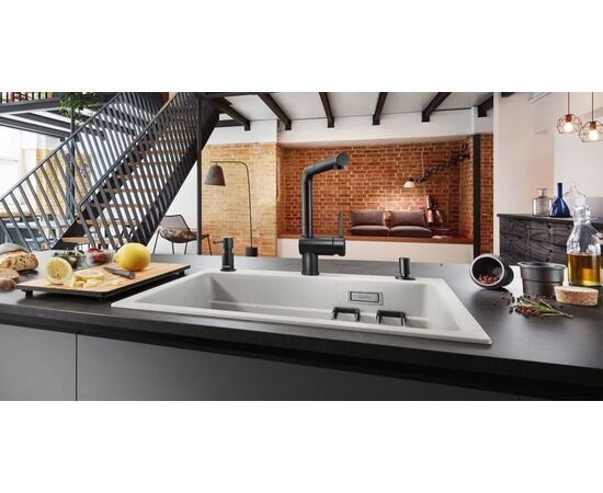 Смеситель для кухни Blanco LINUS-S черный матовый 525807_, изображение 12
