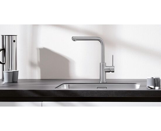 Смеситель для кухни Blanco LANORA 523122 нержавеющая сталь_, изображение 5