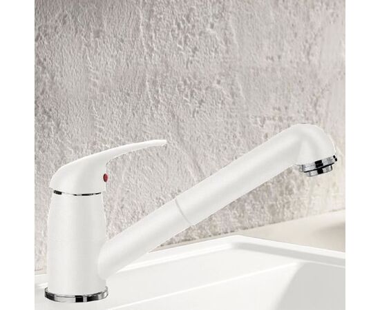 Смеситель для кухни Blanco DARAS-S SILGRANIT белый 524193_, изображение 3