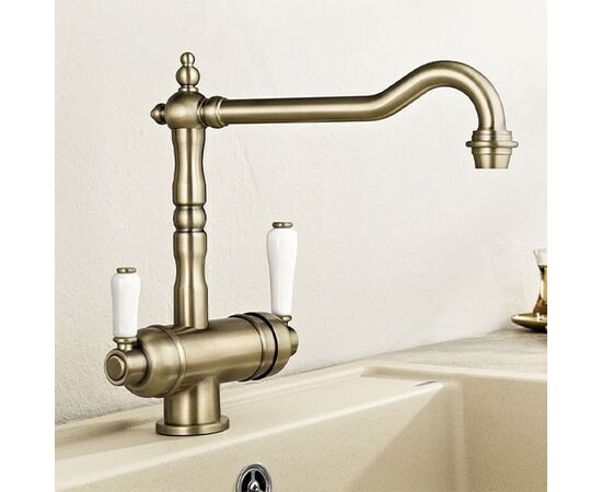 Смеситель для кухни Blanco SORA латунь 524218 с подключением фильтра_, изображение 5