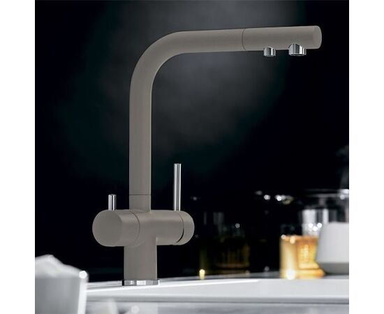 Смеситель для кухни Blanco Fontas II серый бежевый 525145 с подключением фильтра_, изображение 3
