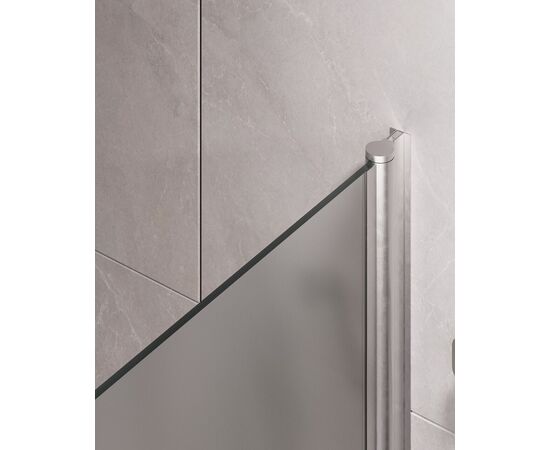 Шторка для ванны Timo поворотная TCM-70/02F-6 на монопетле 1400х700 стекло матовое 6 мм_, изображение 4