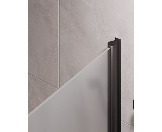 Шторка для ванны Timo поворотная TCM-80/03F-6 на монопетле 1400х800 стекло матовое 6 мм_, изображение 4